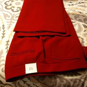 Whbm Slim Flare dress pants